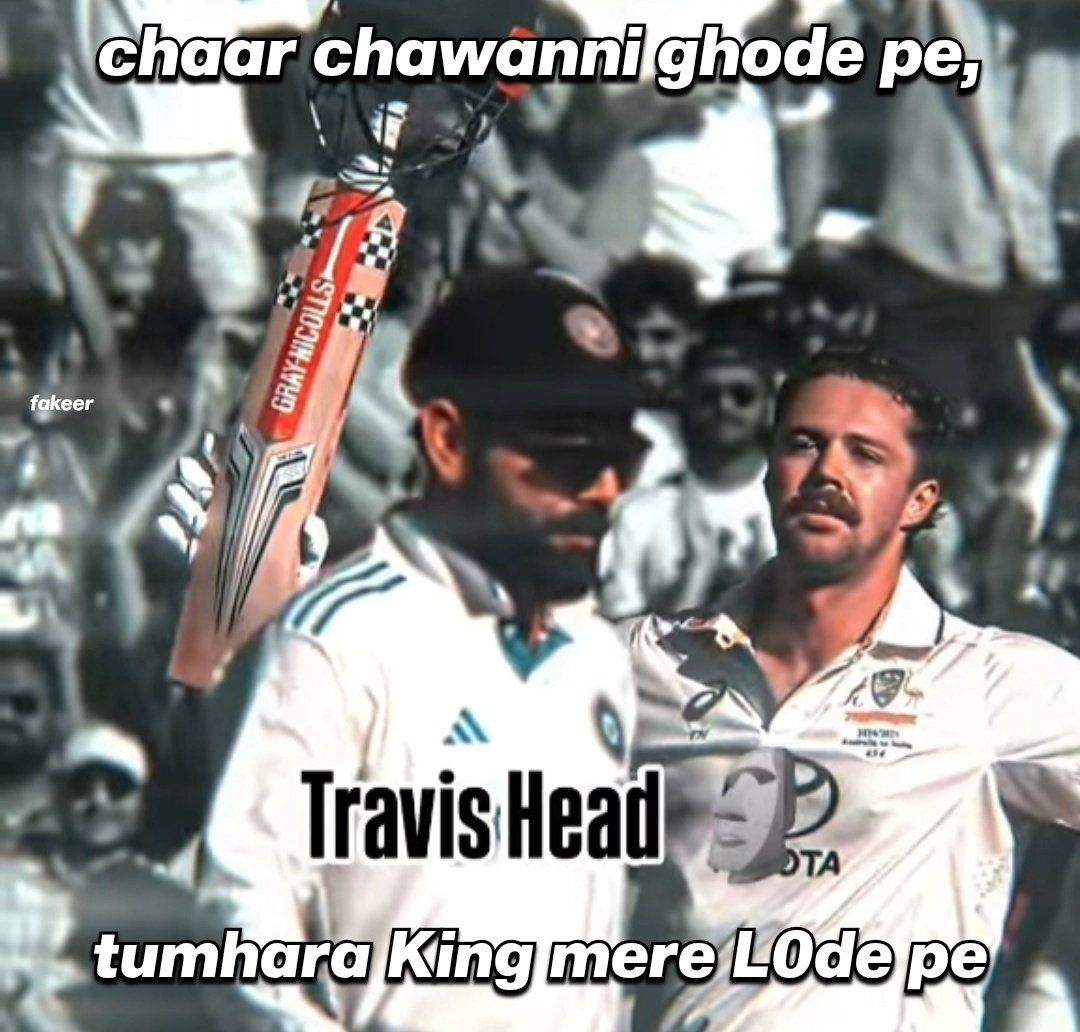The Man The Myth The Legend The Travis Head 🗿
#INDvsAUS #INDvAUS