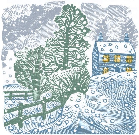 Winter Snow 1938 #EricRavilious