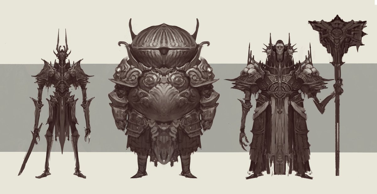 Another character WIP of concept  for my personal project. Working on it whenever I get some free time. 
Hope you like it.

#conceptart #darkfantasy #sketches #characterdesign