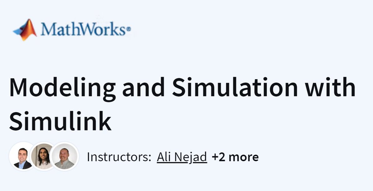 Matlabcoding's tweet image. Modeling and Simulation with Simulink matlabcoding.com/2024/12/modeli…