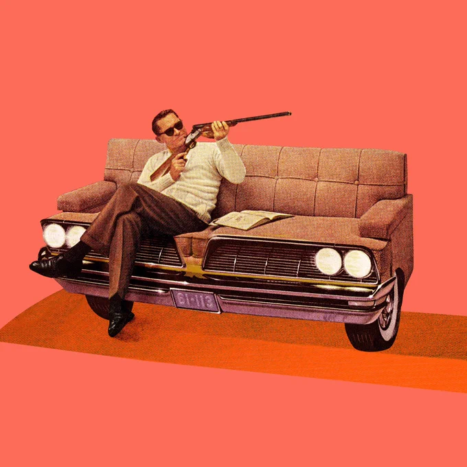 【 レトロフューチャー2 /RETRO FUTURE2 】#コラージュ #コラージュアート #collage #collageart 