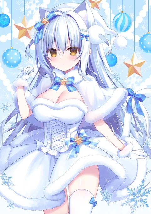 DMMスクラッチくじは本日12/15 23:59までとなっております描き下ろしのクリスマスな双子の白猫ちゃんや過去作の限定グッズをぜひゲットしていただけたら嬉しいです!どうぞよろしくお願いします✩.*(ツリーのリンクからどうぞ!) 