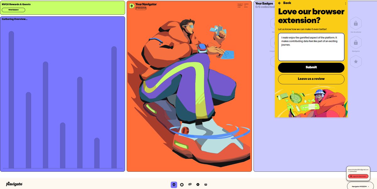 zyadrjdl's tweet photo. I really enjoy the gamified aspect of the platform. It makes contributing data feel like part of an exciting journey.
@YGGFutureOfWork @navigate_ai https://t.co/Z2TYIo62A6