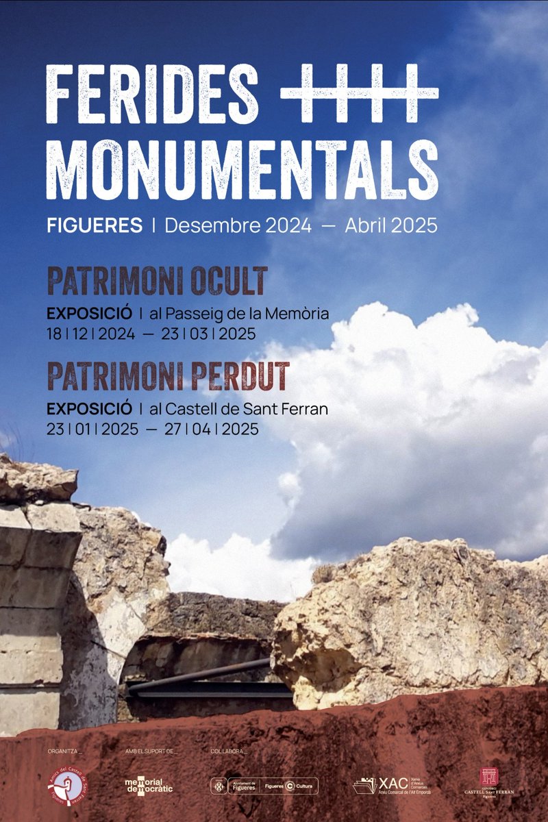 Carme Huerta (@carmehuerta7) on Twitter photo Ahir <a href="/amicscsf/">amicscastellsantferran</a> va presentar "in situ" la guia didàctica q ha publicat sobre l'exposició FERIDES MONUMENTALS. Activitat compartida amb representants d <a href="/ExiliGrup/">Grup Treball Exili Deportació Holocaust</a> i d <a href="/museuexili/">MUME (La Jonquera)</a> x posar en valor el Castell d Sant Ferran com a espai d #MemòriaDemocràtica Ahir <a href="/amicscsf/">amicscastellsantferran</a> va presentar "in situ" la guia didàctica q ha publicat sobre l'exposició FERIDES MONUMENTALS. Activitat compartida amb representants d <a href="/ExiliGrup/">Grup Treball Exili Deportació Holocaust</a> i d <a href="/museuexili/">MUME (La Jonquera)</a> x posar en valor el Castell d Sant Ferran com a espai d #MemòriaDemocràtica