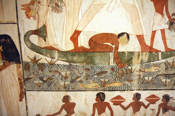 AraceliRego's tweet photo. Detalle mural pintado. 'necrópolis de los nobles' en Tebas. Pertenece a #MENNA (está repleta de imágenes de la vida cotidiana egipcia). Escriba real y Supervisor de agricultura. Reinados de Tutmosis IV y Amenhotep III. Dinastía XVIII. https://t.co/cYDPQsgn50