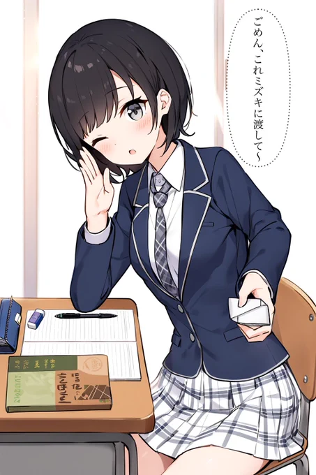 授業中だぞー 