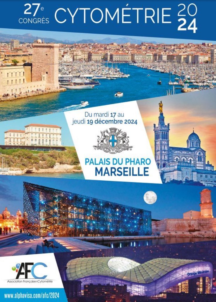 Cytometry_EPFL's tweet image. We’re excited to be at the 27th Congress of the French Cytometry Society in Marseille next week! Don’t miss Valerie Glutz’s presentation on Monday afternoon and Miguel Garcia’s talk on Wednesday morning. See you there! #Cytometry #FCSCongress #Marseille2024