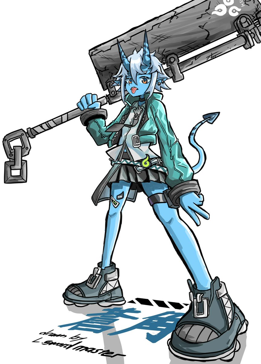 蒼角 #イラスト #ゼンゼロ #zzzero