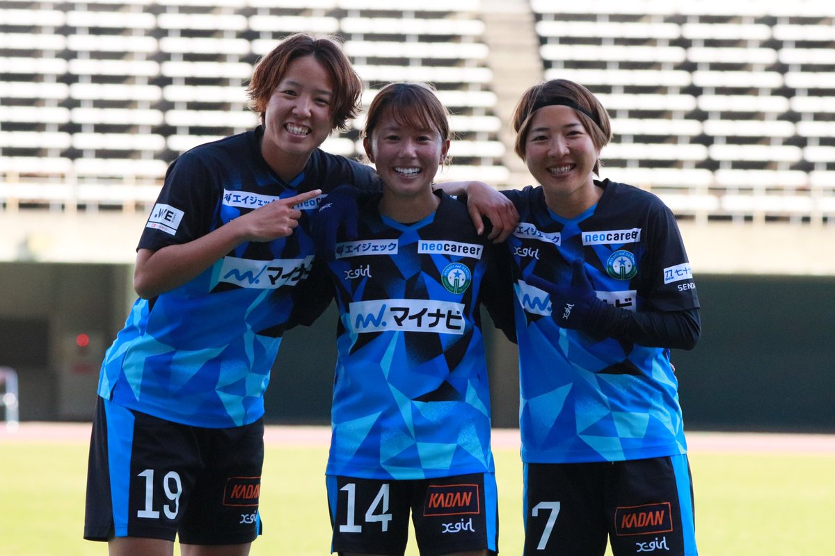 🔵Welcome back🟢

／
おかえりなさい、みつば‼️☘️
＼

#茨木美都葉
#mynavisendai
#マイナビ仙台レディース
