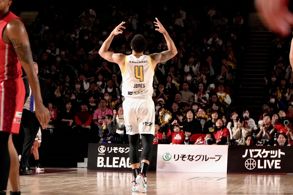 Our hero⚡️👑 #トレイ・ジョーンズ #群馬クレインサンダーズ #B