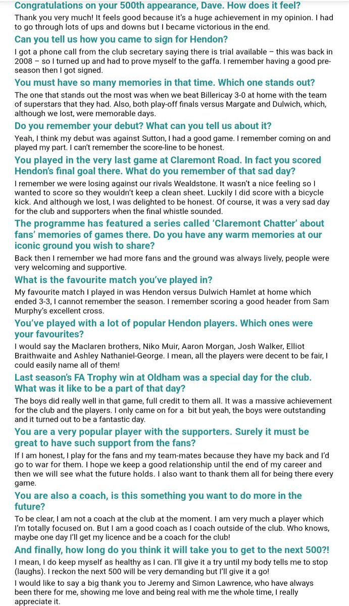 Hendon Football Club tweet media