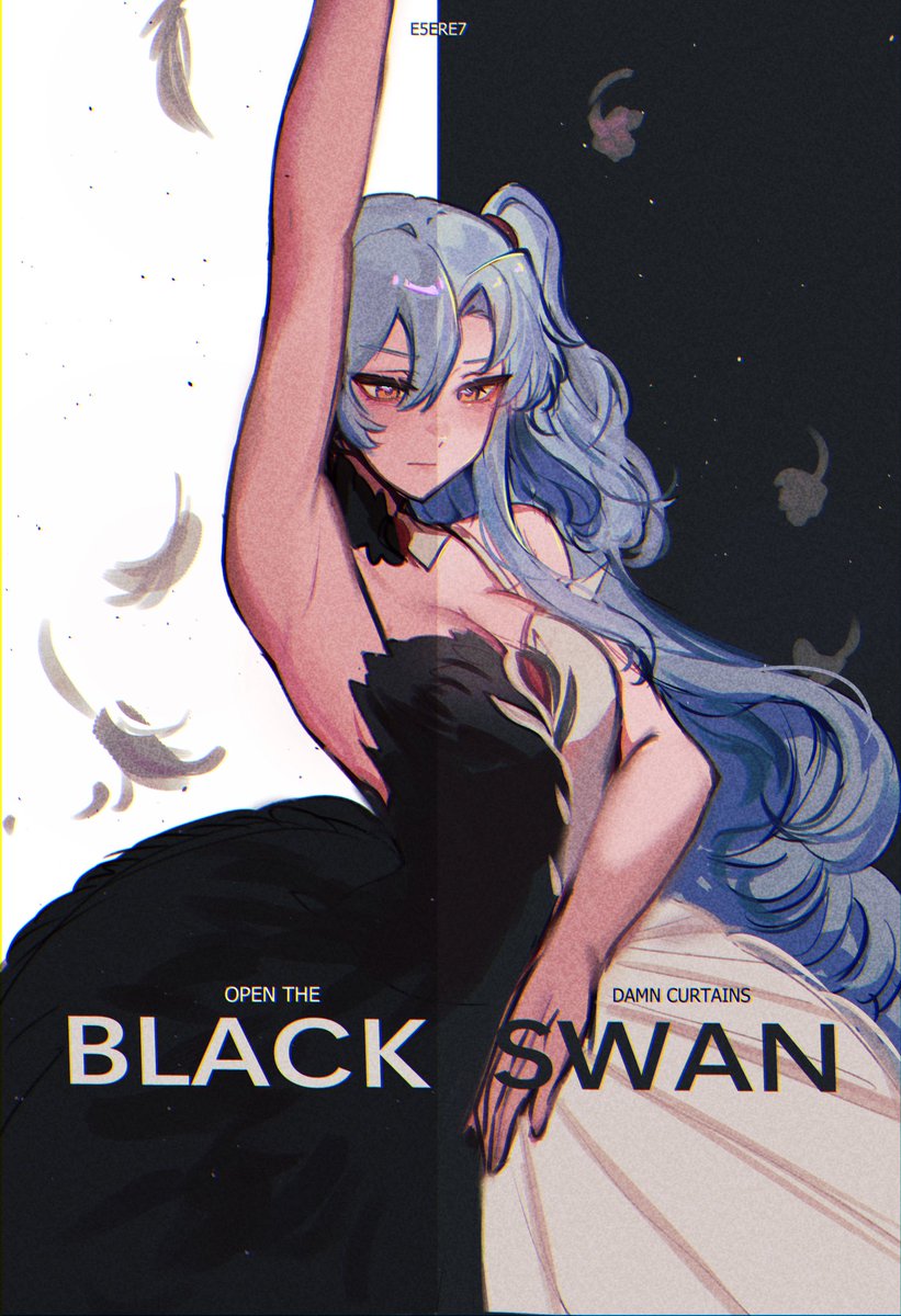 Black swan angela 🦢 
#LibraryOfRuina