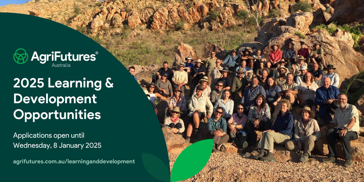 We're committed to investing in upskilling #ruralleaders because we know it's essential for strengthening Australia’s agricultural industries - now, and into the future. 💪🔮  

You could secure a position in nationally renowned courses from the @ARLFnews, <a href="/AICDirectors/">AICD</a>,