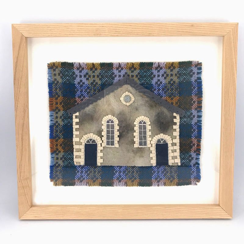 MakersWales's tweet photo. Welsh #Chapel Framed #Embroidery (Llanigon) by Susan Smith
Framed #WelshChapel facade in cloth and stitch, using various techniques and incorporating Welsh wool fabric #handstitched by Susan Smith.
Available in the gallery on online
https://t.co/gQjStOL204
#susansmithtextiles https://t.co/YaD8mqtU6t