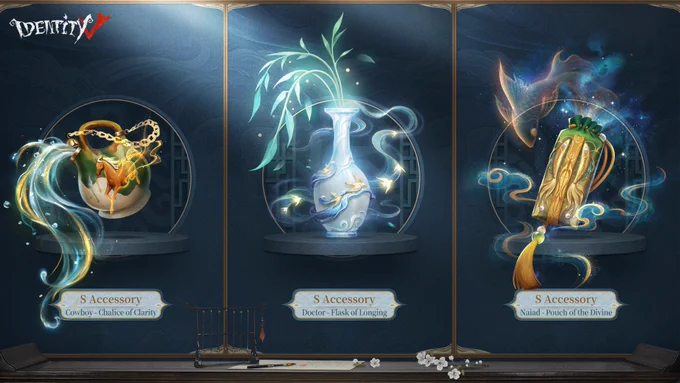 Dear Visitors,Miles of lanterns lighting up the town, and all rejoice in a peaceful new year ahead!Chinese New Year S costumes for Doctor, Naiad, and Cowboy will be available at midnight on January 28, New Year's Eve!#IdentityV #CNY 
