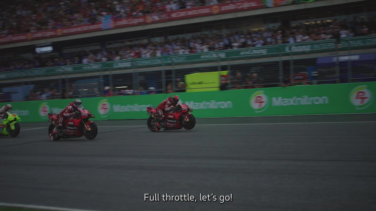 [#StillCut] from Dream On: Ducati and Bagnaia’s Pursuit of Glory | EP 1! 🎞️✨ 

Sit down, relax and dive again into the 2024 #ThaiGP from a different perspective! 

🍿 WATCH HERE: youtube.com/watch?v=4224pA… 

#ForzaDucati