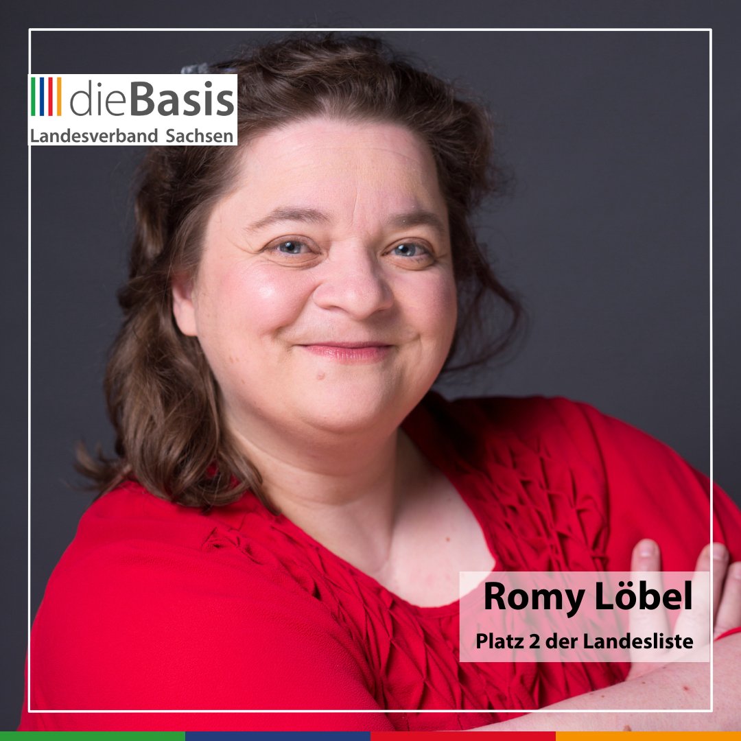 Romy Löbel auf Platz 2 der Landesliste für die Bundestagswahl 2025!

👉 Hier geht's zum Beitrag! - diebasis-sachsen.de/2024/12/romy-l…

Unterstützen wir gemeinsam Romy auf ihrem Weg in den Bundestag!

#dieBasis #BTW2025 #RomyLöbel #Mitbestimmung #Freiheit