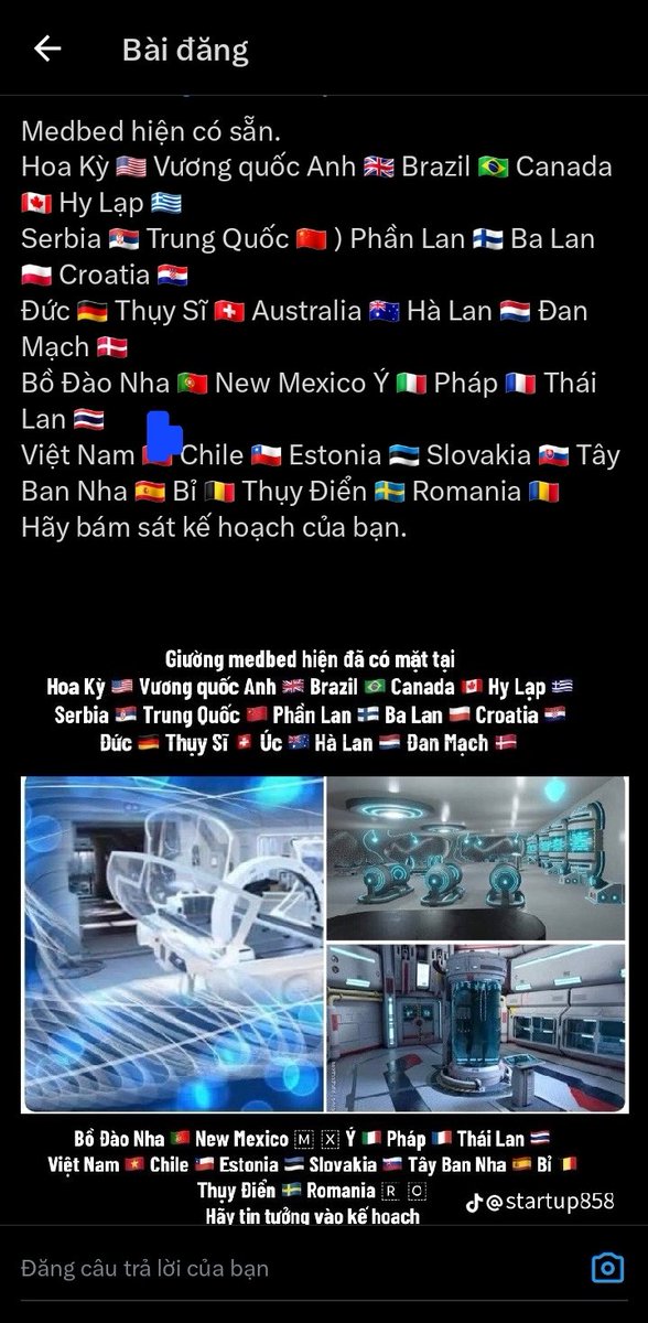 Tôi dùng khả năng để nhìn sự thay đổi này.
==> Câu hỏi. 4500 Chuyên gia Ấn qua Vn du lịch về chưa ? Ai hiểu ?
==> nhìn tin này vỡ òa trong tim tôi. Báo chí cứ tách công năng của Medbed ra để mị Dân... nhưng ko sao. DÂN VN nói Medbed nó lại chửi thuyết âm mưu.
