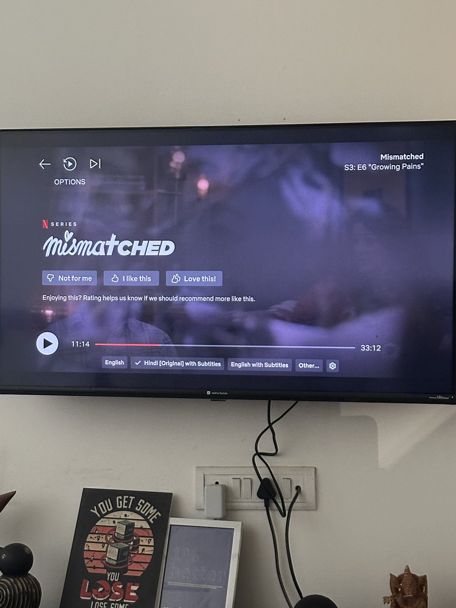 kritikatwtss's tweet image. Mismatched season 3 felt very personal