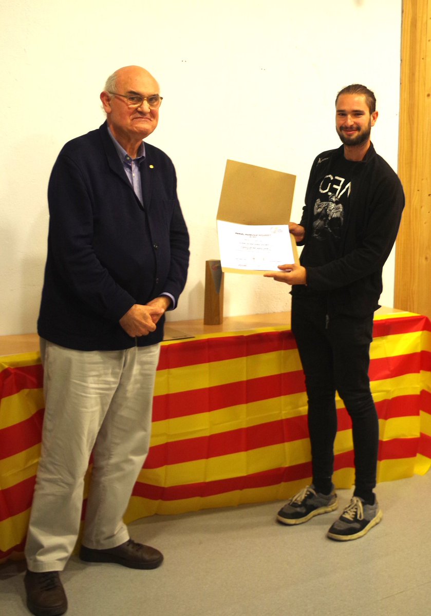 fiepcatalunya's tweet photo. 🏆Lea López Blanco es converteix en la guanyadora del 5è Premi FIEP #FIEPSNewleaders #Catalunya 

Marc Rafel Seguí Levy i Manuel Manrique Requerey són premiats amb mencions especials del tribunal.

Moltes gràcies als i les participants, universitats i @coplefc pel seu suport!💪🏽 https://t.co/pInFk9BZoA