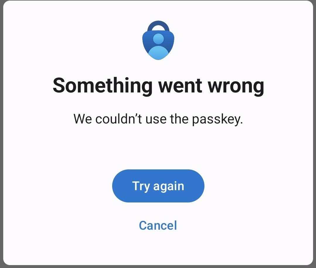 cmendibl3's tweet image. Damn... #passkey #authenticator