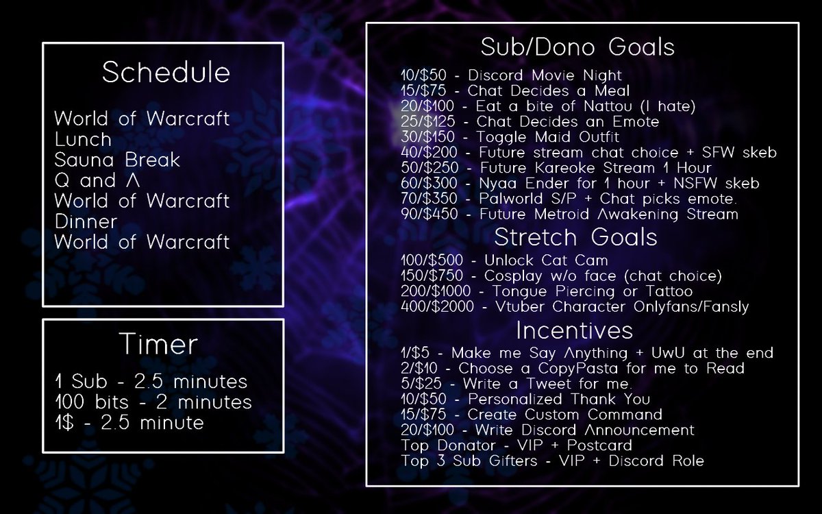 ArachnetteVtube's tweet photo. #Subathon Day 2! Come join me for a few hours of #worldofwarcraft #classic #hardcore #guildfound over on #Twitch or #YouTube
https://t.co/9tiB6ReYps
https://t.co/mvWUeLcvYt
#Vtuber #ENVtuber #VtubersEN #VTubersAreStillWatching #twitchaffiliate https://t.co/DGupY0ymXS