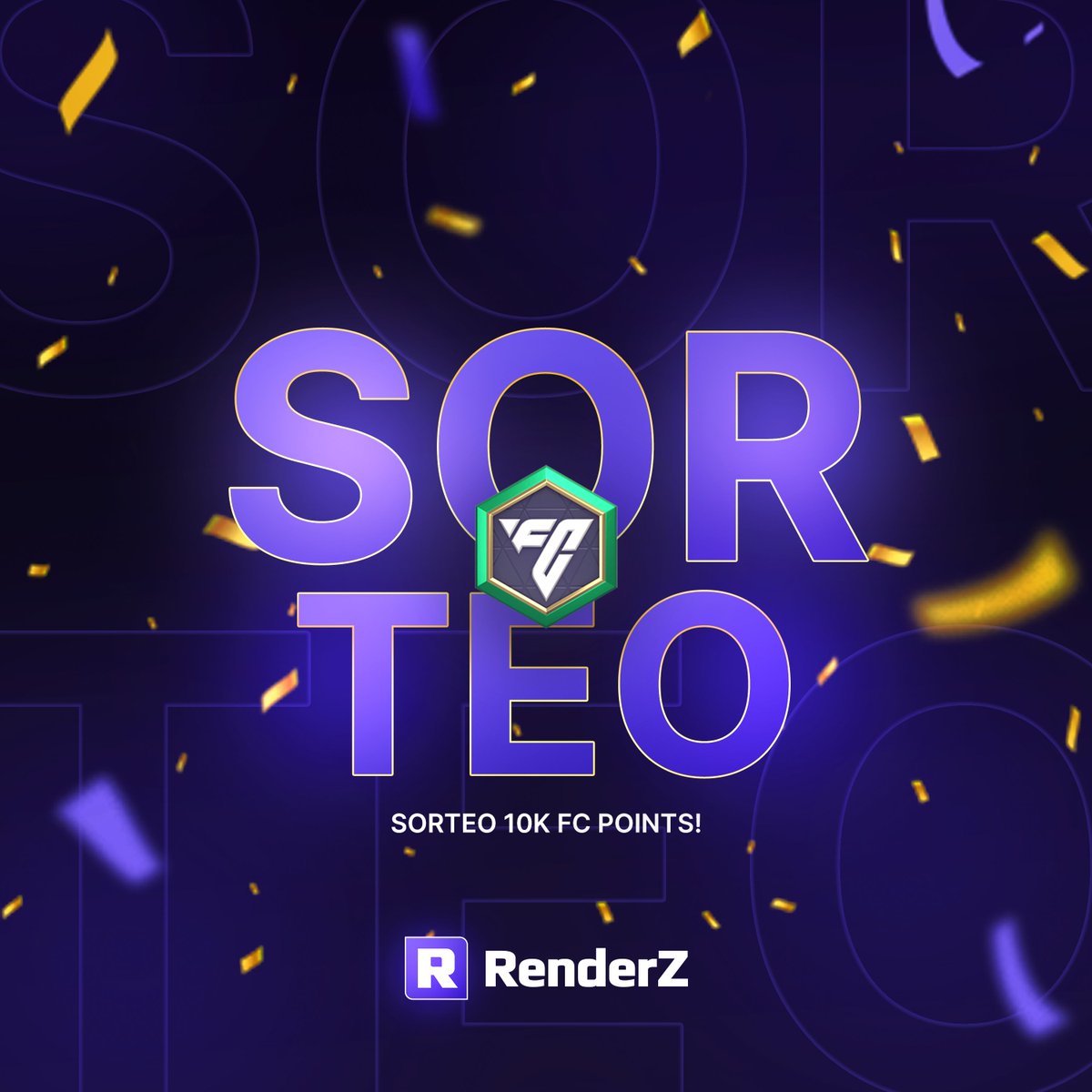🎁 ¡Sorteo de 10,000 FC Points para FC Mobile o FC25 en consola! 

Para participar 👇

- Sígue a <a href="/fifarenderz/">RenderZ</a>, <a href="/FolmannVictor/">Folmann</a> y <a href="/HDWolvie/">WolvieHD</a> 

- Dale Like y Repostealo ❤️🔁

¡El ganador se anunciará el 17 de diciembre! ¡Buena suerte! 🤞