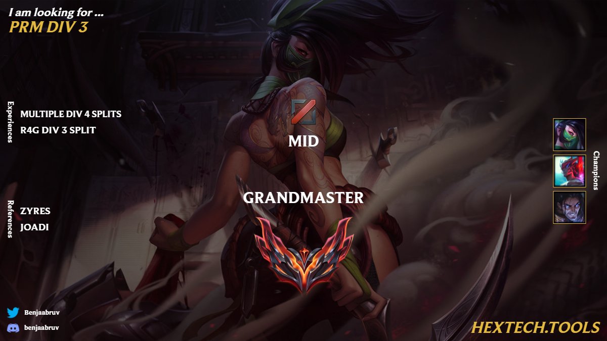 Hab nach meinem Offsplit wieder Lust bekommen zu competen
leagueofgraphs.com/summoner/euw/B…
(💀achtung jumpscare💀)