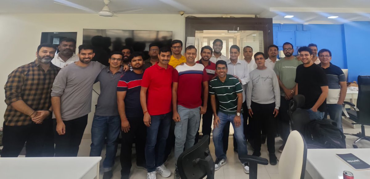 Anuragg Venkatakrishnan (@anuragg_ca) on Twitter photo Mumbai traders meetup after 6 months!
Led by <a href="/swing_ka_sultan/">Chhirag Kedia</a> on crafting trading processes and rituals.
Gratitude to <a href="/jitendrajain/">Jitendra Jain</a> for hosting again.. Mumbai traders meetup after 6 months!
Led by <a href="/swing_ka_sultan/">Chhirag Kedia</a> on crafting trading processes and rituals.
Gratitude to <a href="/jitendrajain/">Jitendra Jain</a> for hosting again..