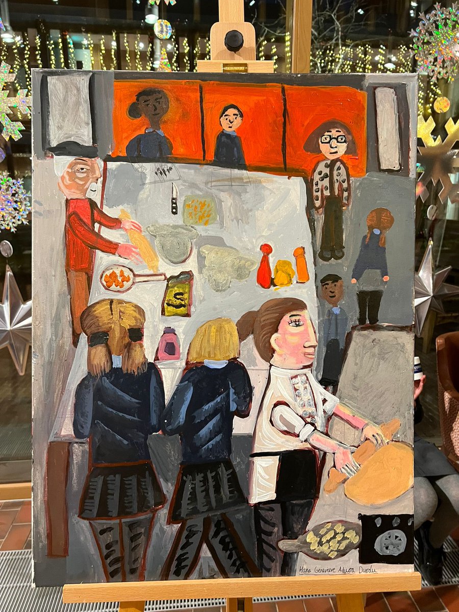 boutchercofe's tweet photo. A great expo with @edgrayart to show the paintings of life at Appleby Blue #unitedsaintsaviours #intergenerationalart #community https://t.co/dxq59wEgc1