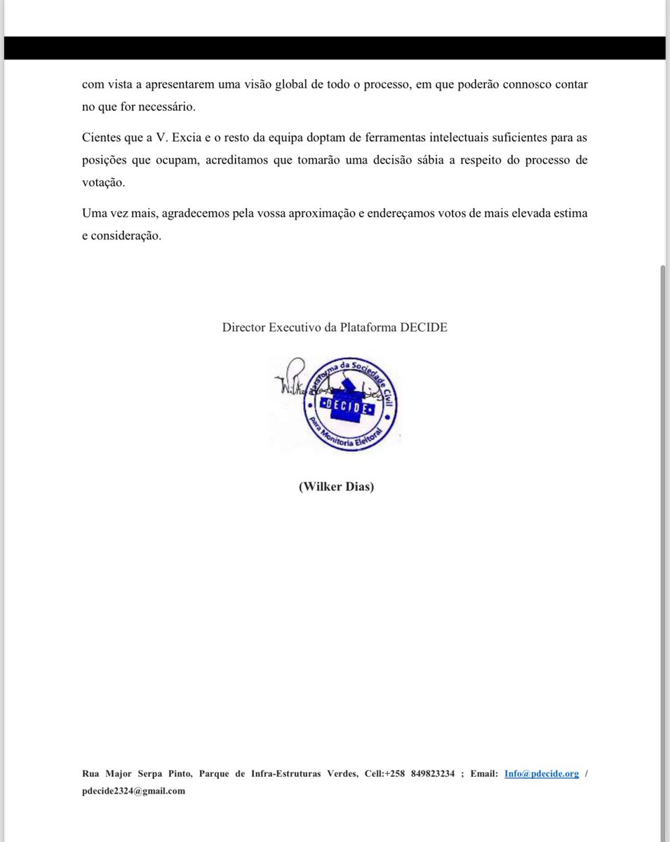 ON THE CONSTITUTIONAL COUNCIL'S REQUEST FOR MINUTES AND PUBLIC NOTICES

 "In view of the above and our commitment to electoral truth, we believe that the documents requested are notorious vehicles for legitimizing electoral fraud, and we therefore inform you that it will not be