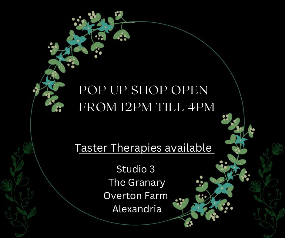 Open today from 12pm until 4pm. 
Pop in escape the hustle and bustle. #alexandria #westdunbartonshire #lochlomond