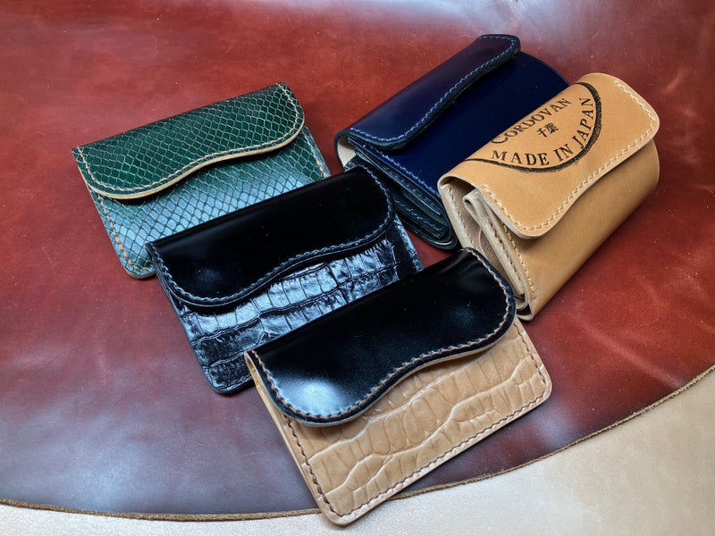 ミニウォレット シェルコードバン Divingheadbat