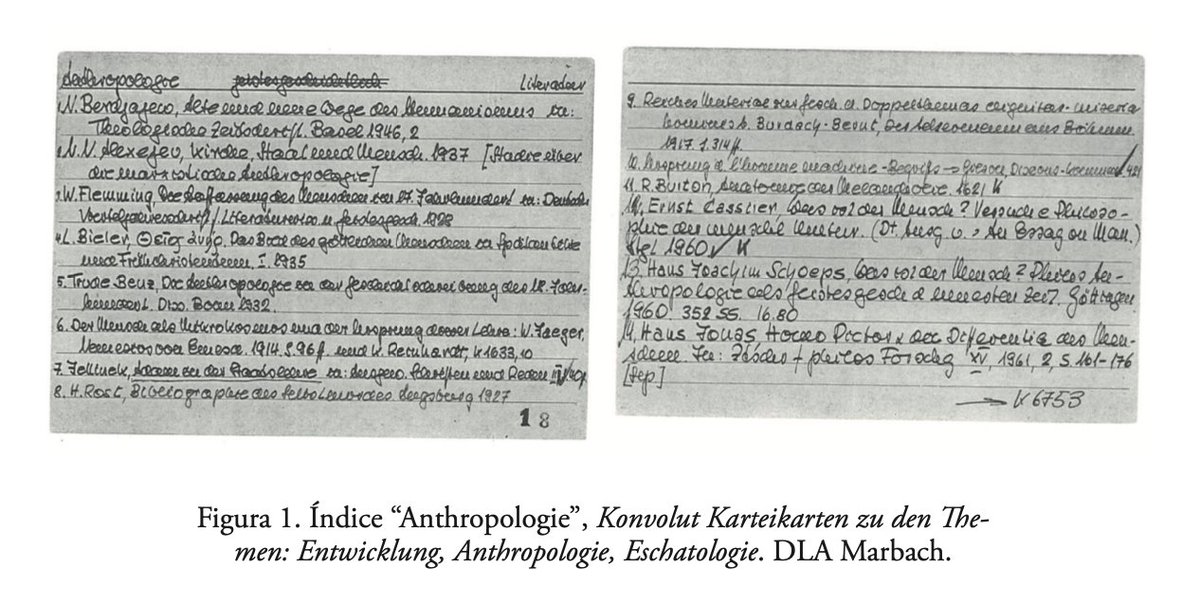 ¿Qué nos dice #Blumenberg sobre la evolución humana? Mi artículo "Notas sobre evolución y paleoantropología en el Nachlaß blumenberguiano" ahonda en su estudio del árbol evolutivo, la especie australopitecina, las primeras migraciones o el canibalismo. bajopalabra.es/numeros-anteri….