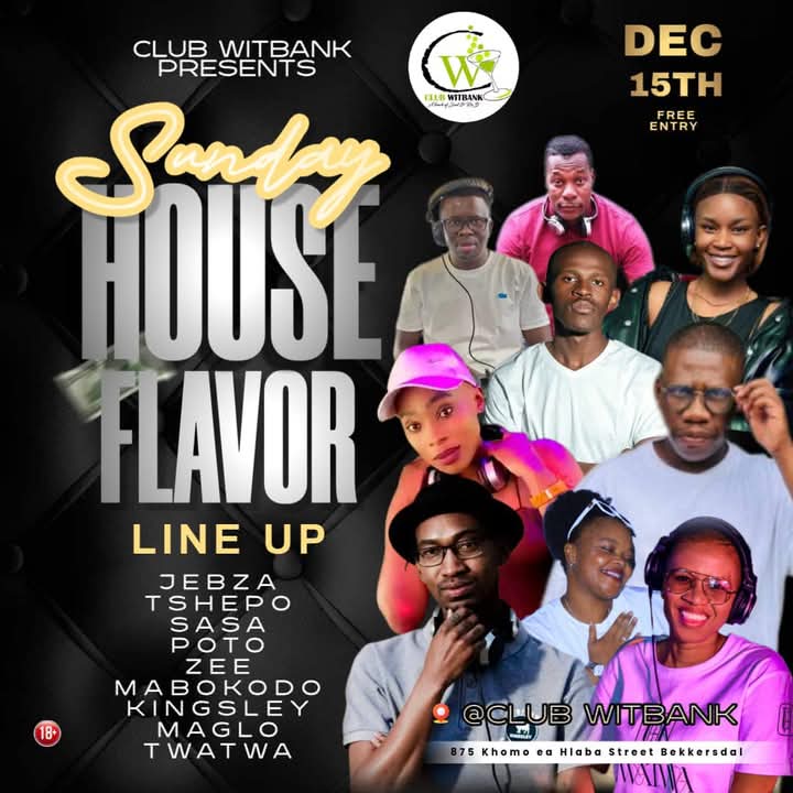 DeejayKingsley's tweet photo. Itβs Decemberβ¦ Decembering! π₯π―π
Today 15th Dec
π #CLUBWitbank (Bekkersdal)
π #RoyalCityBar (Westonaria)
π #649PremiumLounge (Mohlakeng)
π #LejavabarAndGrill (Mohlakeng)
#Spirit βπΎ https://t.co/TGdBPBRc8r