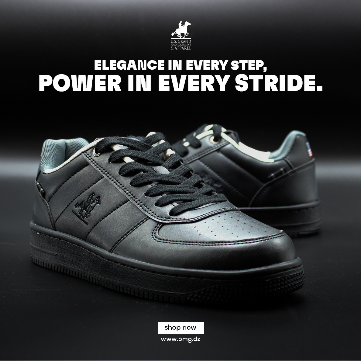 PlayModeGroup's tweet image. Découvrez la chaussure US Grand Polo Black Black a 7900 da , élégante et intemporelle, idéale pour compléter tous vos looks. Disponible dès maintenant dans vos magasins PMG et en ligne.
livraison 58 wilayas :
pmg.dz/.../u-s-grand-…