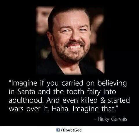 Het gebeurt! Van opperwezen tot zwarte Piet. En zonder uitzondering start het met het morrelen aan de onbevangenheid en goedgelovigheid van een kind!