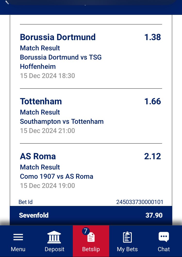 YonkoBilly10's tweet photo. STRAIGHT WINS RUNAWAYS 

CODE: https://t.co/NaGpNdPJ0x

40 odds 🔥🔥🔥

Collabo with @WHYVIE26 

.
Sign up on Betjets if you not there yet?
Sign up -> https://t.co/jHOql5V8La

#REDJETS https://t.co/ELEiIDUU1l