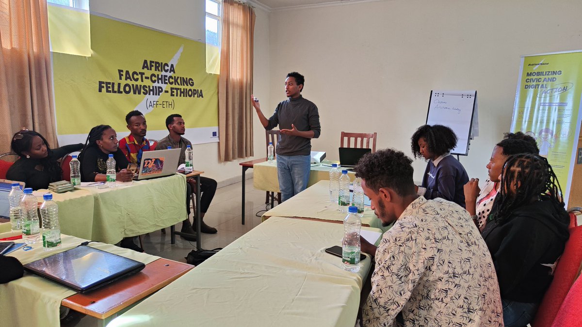 positivepeacet's tweet photo. After a period of five weeks spent online, fifteen of our trainees convened in Shashemene town, located in the Oromia region, for an intensive offline session under the patronage of the #defyhatenow Ethiopia#defyhatenow Ethiopia program. #AffEthiopia
#FactCheck https://t.co/zvTDgXnTR8