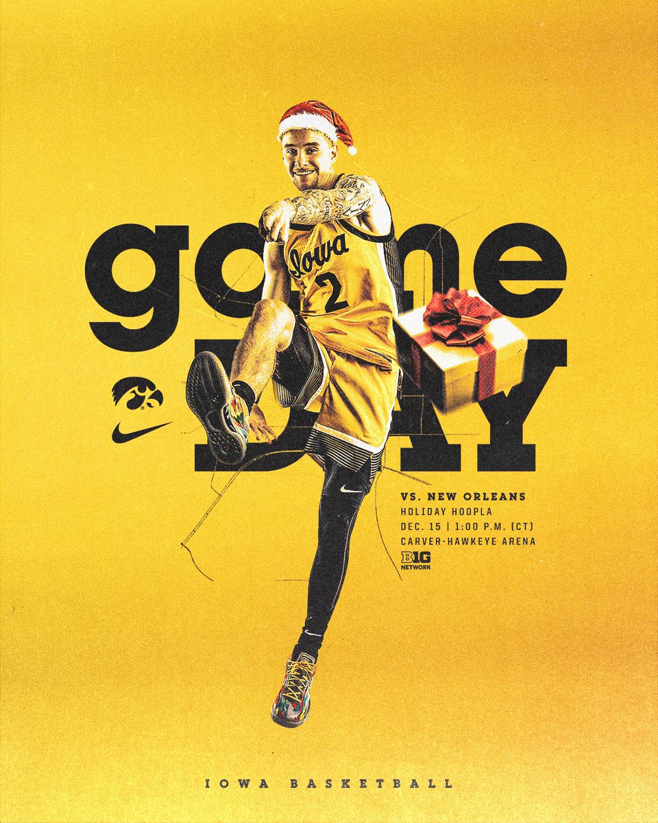 Holiday Hoops! 

#Hawkeyes