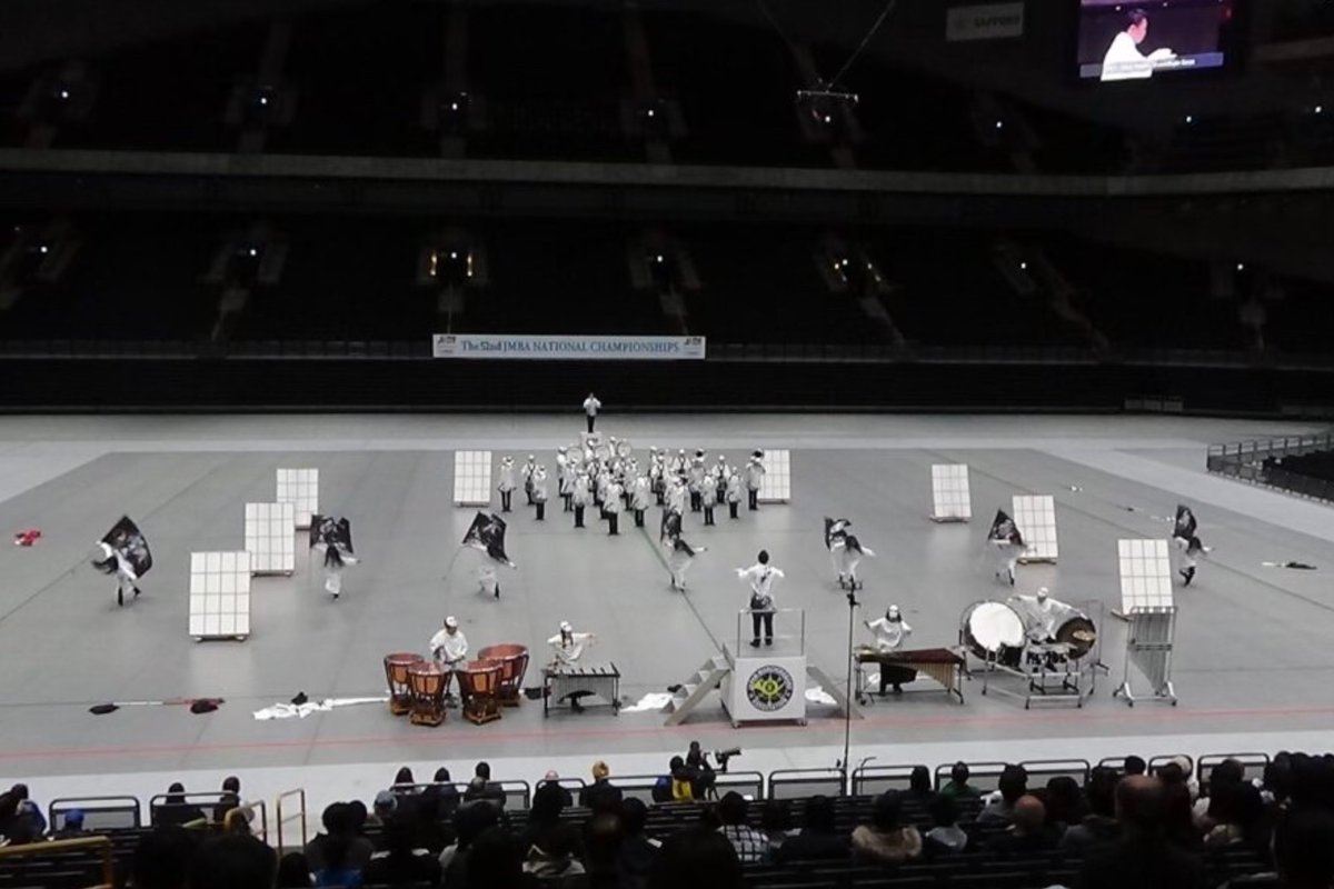 TP_1985's tweet photo. 第52回マーチングバンド全国大会の結果は惜しくも編成別1位を逃してしまいましたが小編成の部において金賞を受賞することができました！✨朝早くの出番にも関わらずたくさんのご声援、誠にありがとうございました‼︎皆さまの声援はフロアまでしっかり届いています😌心より感謝申し上げます🥲✨ https://t.co/beQp2FWuMJ