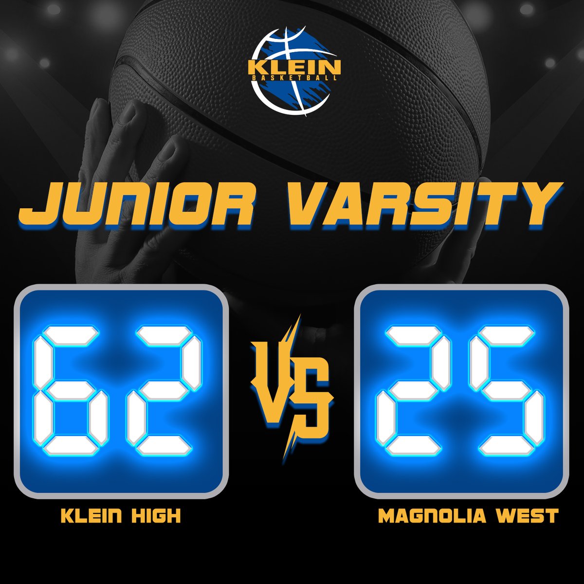 kleinbearkatsbb's tweet photo. 37 point victory by the JV team. Every block, every rebound, every pass, every shot - it all mattered!
#VictoryDance #noonequits #Gamewinners #DominateForce #WinningFeelsGood
#JrVaristybasketball #kleinhighschool #kleinisd #highschoolbasketball #kleinbearkatbasketball https://t.co/l0FP3YzjOp