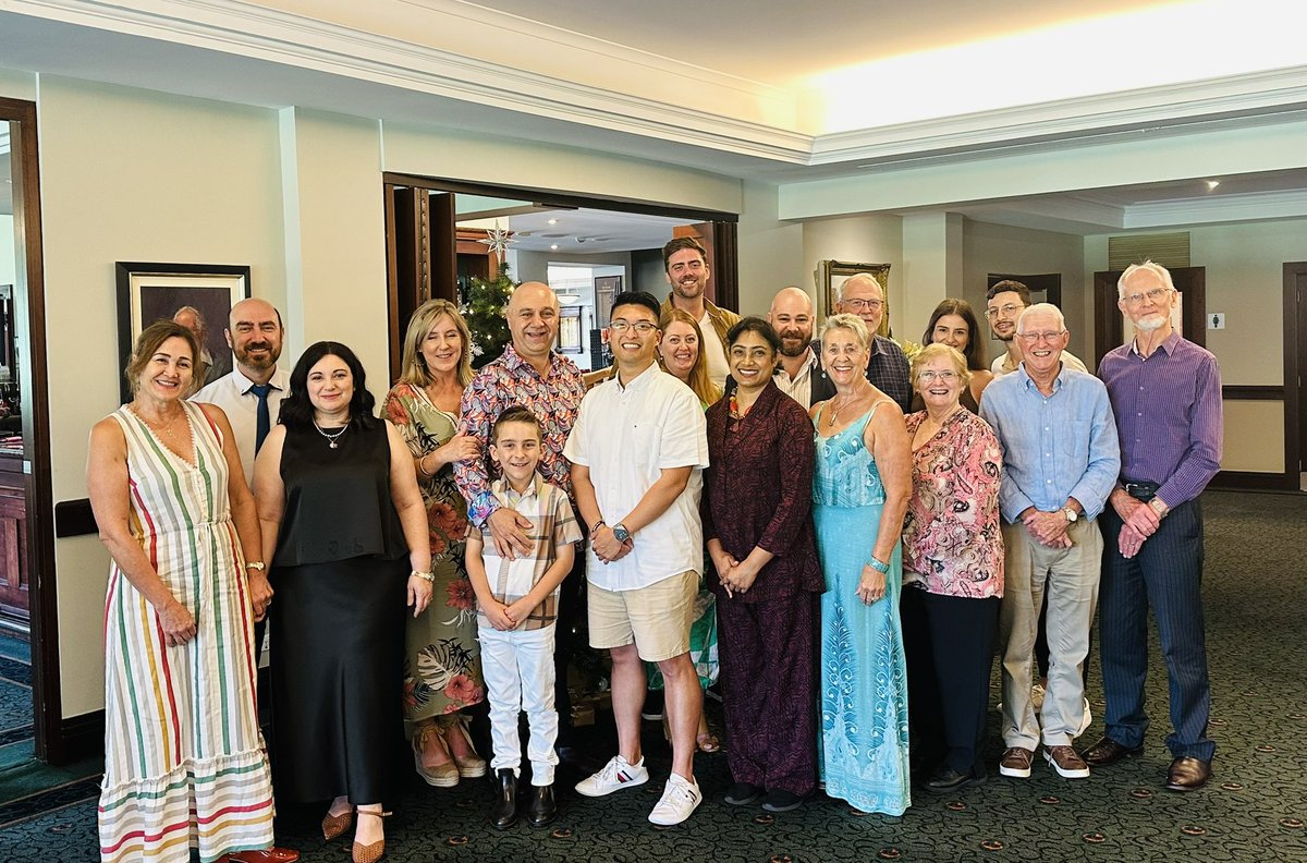 OsmanFrederick's tweet photo. Very nice celebrating a great year with the Teachers’ Guild of NSW Christmas party at the Concord Golf Club.

@AIPNSW @royalsocnsw @tgnsw @NSWEducation @SydCathSchools @AISNSW @stansw @pruecar @johnqgoh 
@LazstaPresident @dizdarm @stansw @RACInational @JasonClareMP @pruecar https://t.co/tKdUNbrh1K