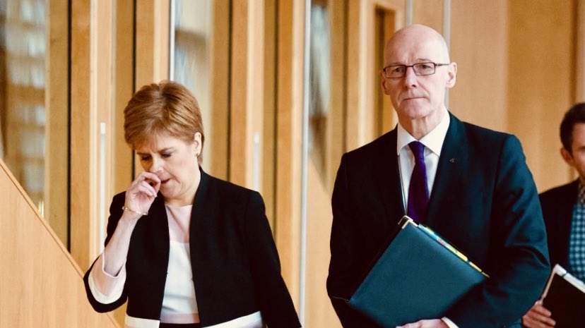 indyscotnews's tweet photo. “What we know for certain is that Nicola Sturgeon’s administration acted unlawfully in its attempts to pursue Salmond. His victory in his judicial review told us that.
“We also know that John Swinney sanctioned spending public money on legal actions he was advised he would lose. Freedom of information has told us that.
“What we need to know is what motivated the move to change rules to allow civil servants to retrospectively make complaints about former politicians they worked for and how the path was laid from that to criminal charges.” 🌐 https://t.co/0gpwXr07jL