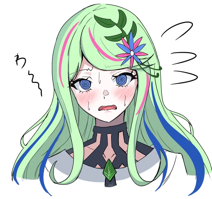 配信開始直後のテンパリ具合がすごかった……#氷夏至美術部 