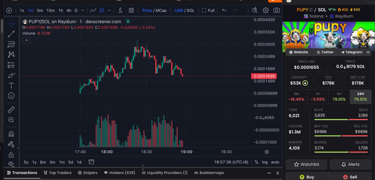 🟣 $PUPY

CTO trying to push. Pretty narrative. Find your entry. High risk (160k mc)

CA: Bykzp3Bd3hDFUEiVHJkmg9oMcFsKLbmMHLCJsu4Fpump

pupycoin.xyz
x.com/pupy_cto
t.me/pupy_cto

dexscreener.com/solana/Bykzp3B…