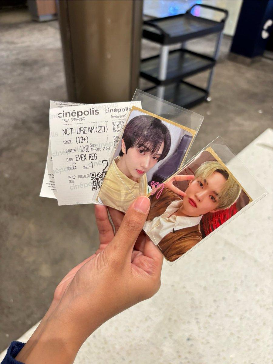 wts / want to sell
photocard chenle jisung nct dream mystery lab : dream()scape in cinema

𐙚 price — 110k for both
𐙚 negotiable
𐙚 dom jateng
𐙚 inc packing exc admin fee 7,5%