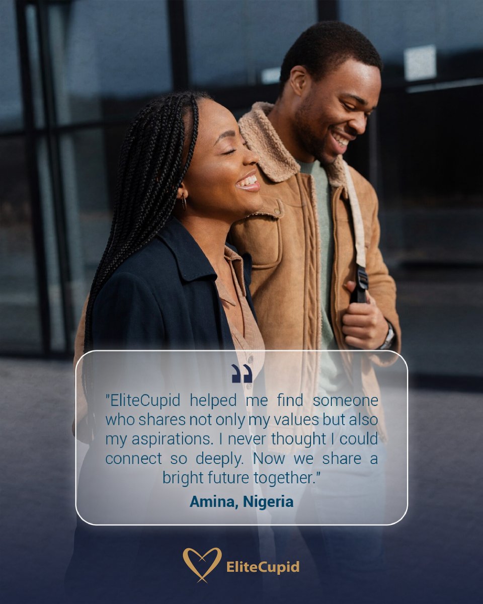 EliteCupid_'s tweet photo. ✨ Authentic connections go beyond love; they build a bright future. On EliteCupid, people like Amina are discovering their soulmate. ❤️🌍 #EliteConnection #TrueLove #EliteCupid 
Start your success story in love. Join EliteCupid for free today: https://t.co/fBsuYIPdDe https://t.co/6OkSNWDLOX