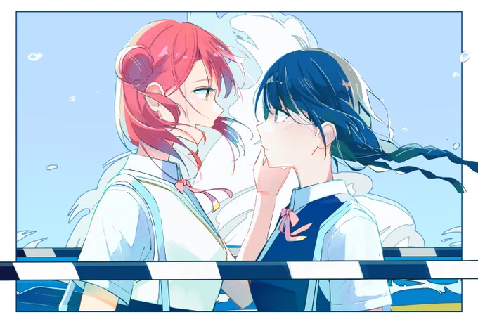 that's right, you're my friend.#ななぽむ #せつぽむ 