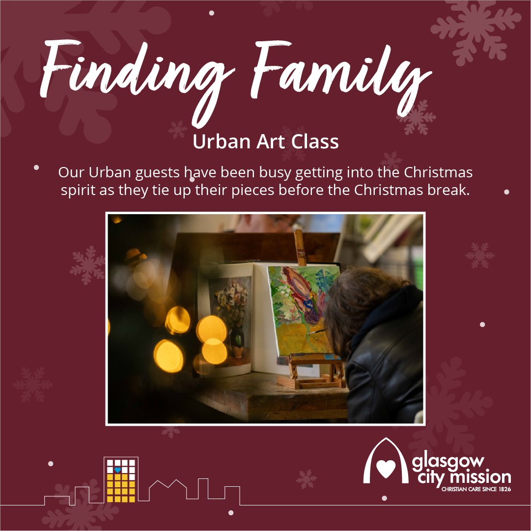 GCMcare's tweet image. Advent Day 15

Finding Family

We&apos;re making the most of the run up to Christmas! While we were putting up the Christmas tree during our art lesson, one of our amazing guests was busy creating this beautiful painting.

#communityandcreativity

glasgowcitymission.com/christmas